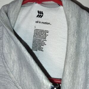 All in Motion Light Gray Active Zip Hoodie